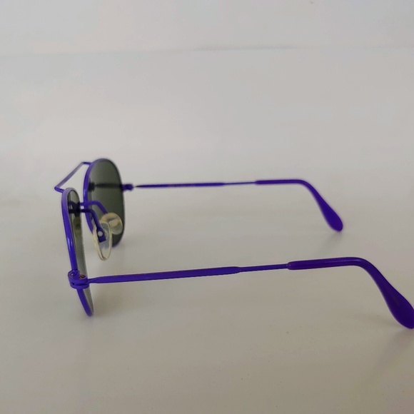 (NWT) Vintage 90's Kids Aviator Metal Sport Sunglasses (S.Purple) - Picture 2 of 4